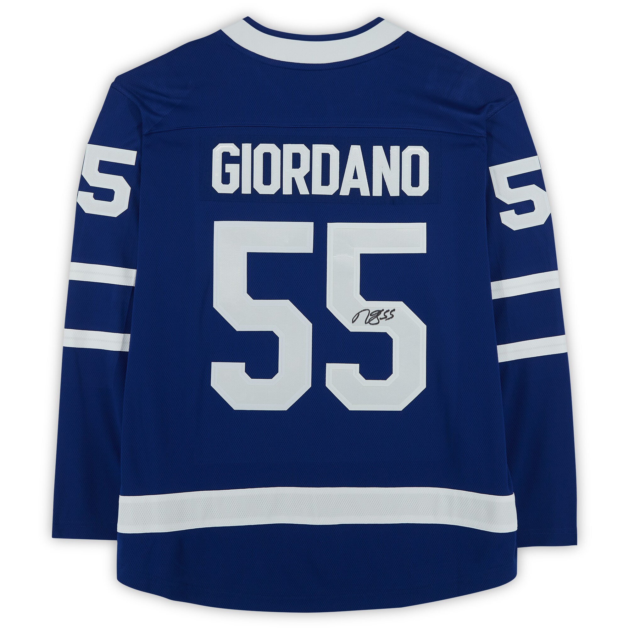 Mark Giordano Toronto Maple Leafs Fanatics Authentic Autographed Blue Fanatics Breakaway Jersey