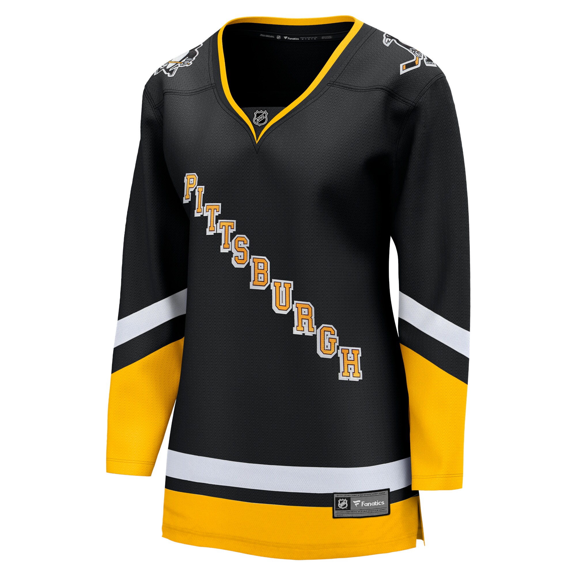 Women's Pittsburgh Penguins Fanatics Black Alternate  Breakaway Jersey