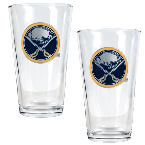 Buffalo Sabres 16oz. Pint Glass Set