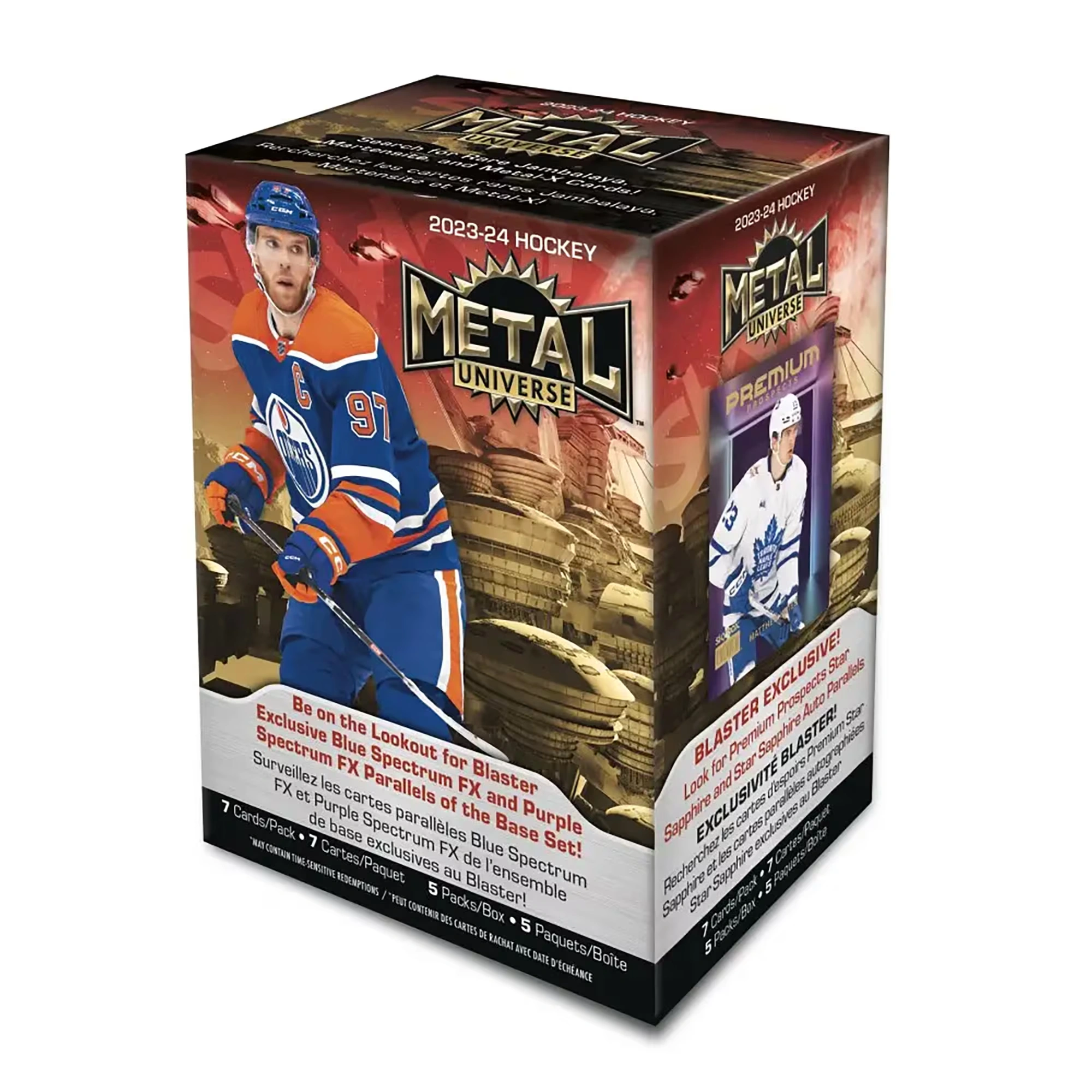 2023/24 Upper Deck Skybox Metal Universe Factory Sealed Blaster Box