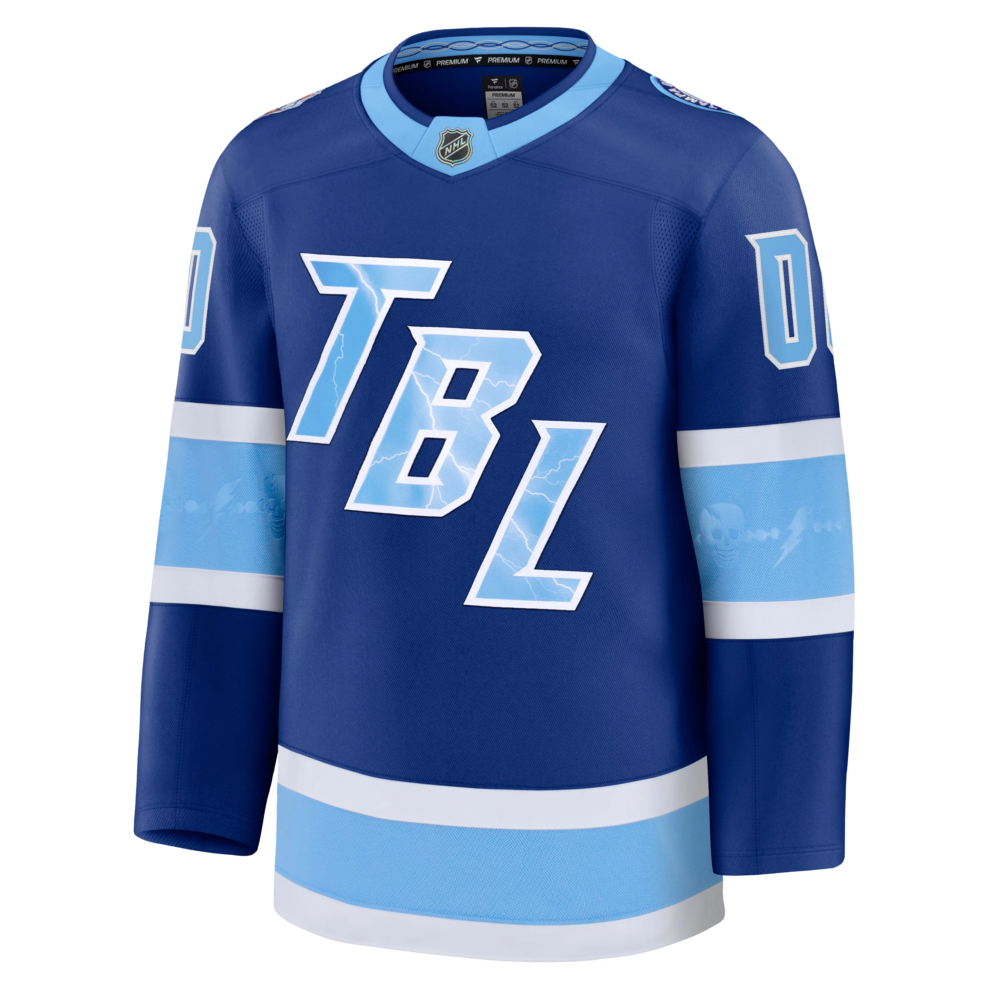 Men's Tampa Bay Lightning  Fanatics Blue 2026 NHL Stadium Series Premium Custom Jersey