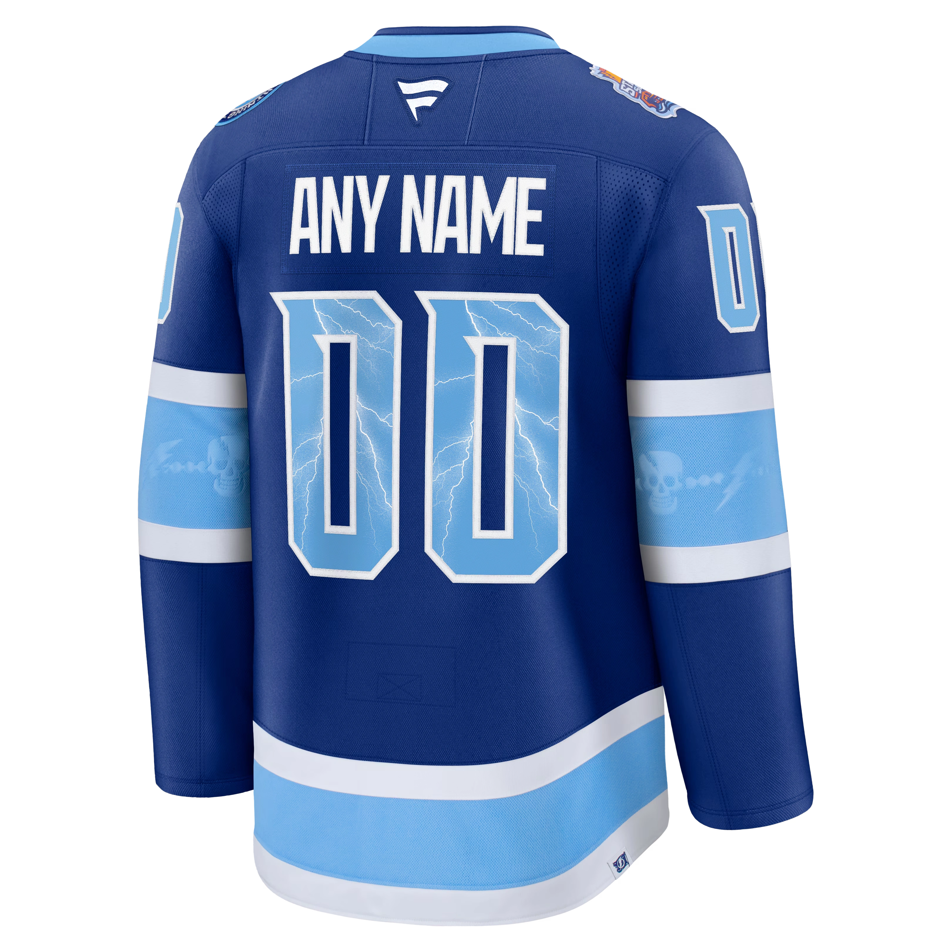Men's Tampa Bay Lightning Fanatics Blue 2026 NHL Stadium Series Premium Custom Jersey 3 Men's Tampa Bay Lightning Fanatics Blue 2026 NHL Stadium Series Premium Custom Jersey