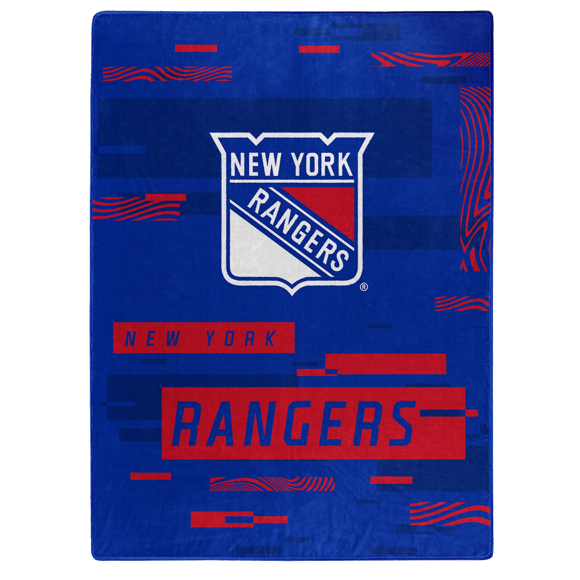 New York Rangers  The Northwest Group 50" x 60" Digitize Raschel Throw Blanket