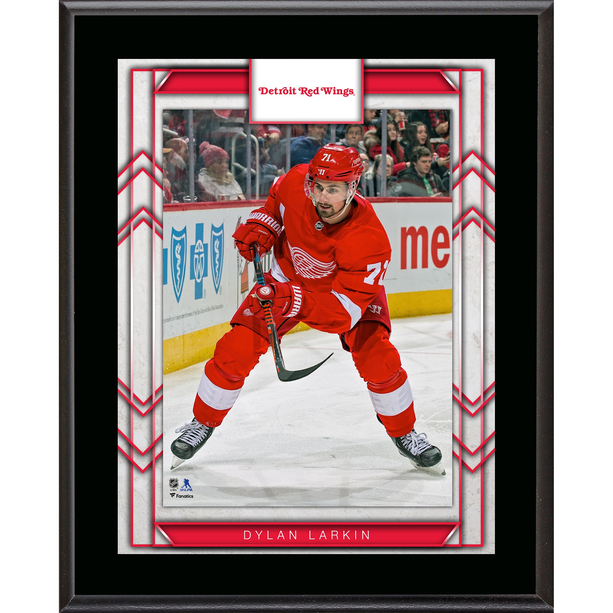 Detroit Red Wings Dylan Larkin Fanatics Authentic 10.5" x 13" Sublimated Player Plaque