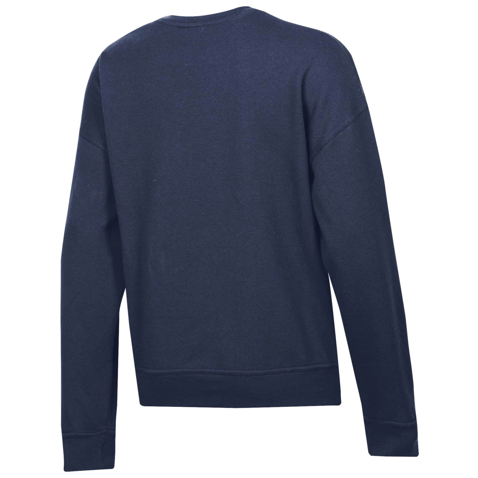 Women's Columbus Blue Jackets Champion Navy Powerblend Pullover Sweatshirt