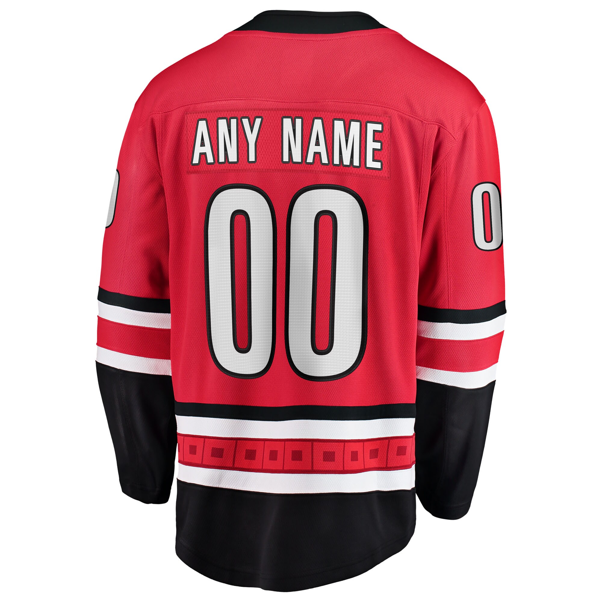 Men's Carolina Hurricanes Fanatics Red Alternate Breakaway Custom Jersey