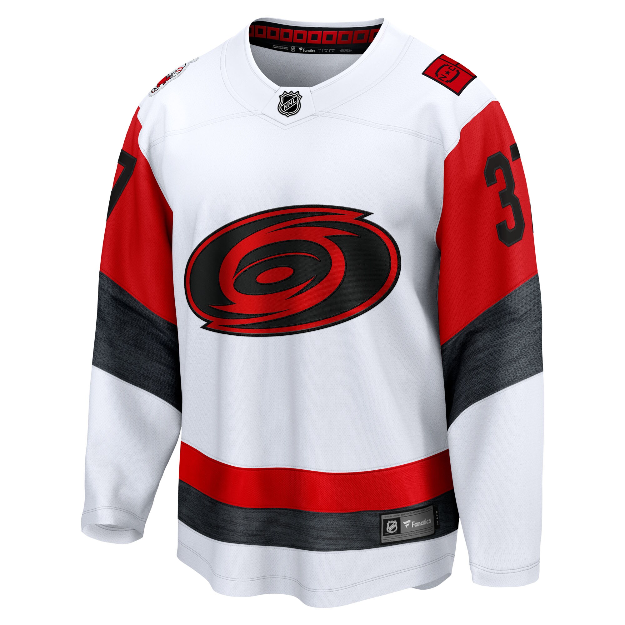Men's Carolina Hurricanes Andrei Svechnikov Fanatics White Away Breakaway Jersey