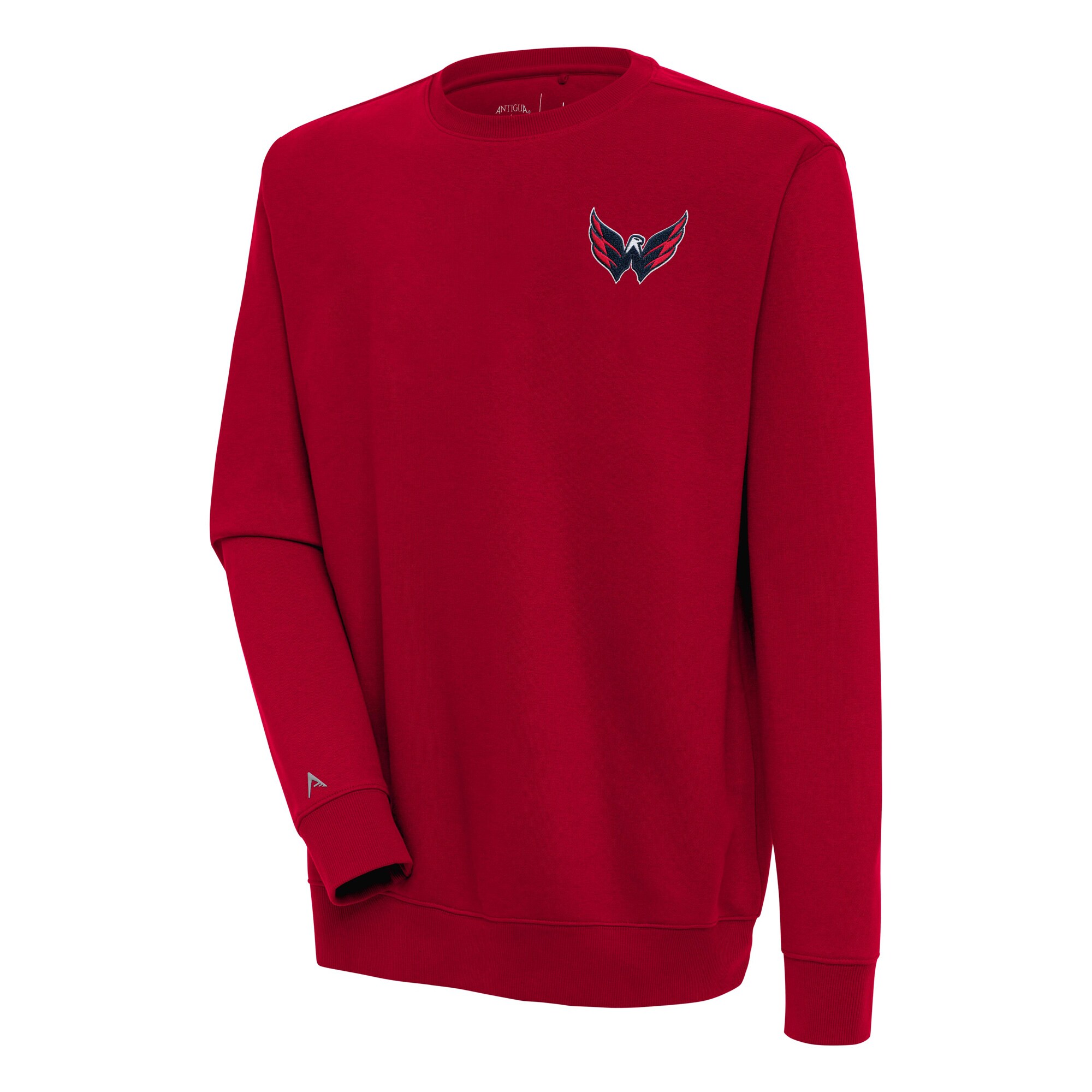 Men's Washington Capitals Antigua Red Victory Pullover Sweatshirt