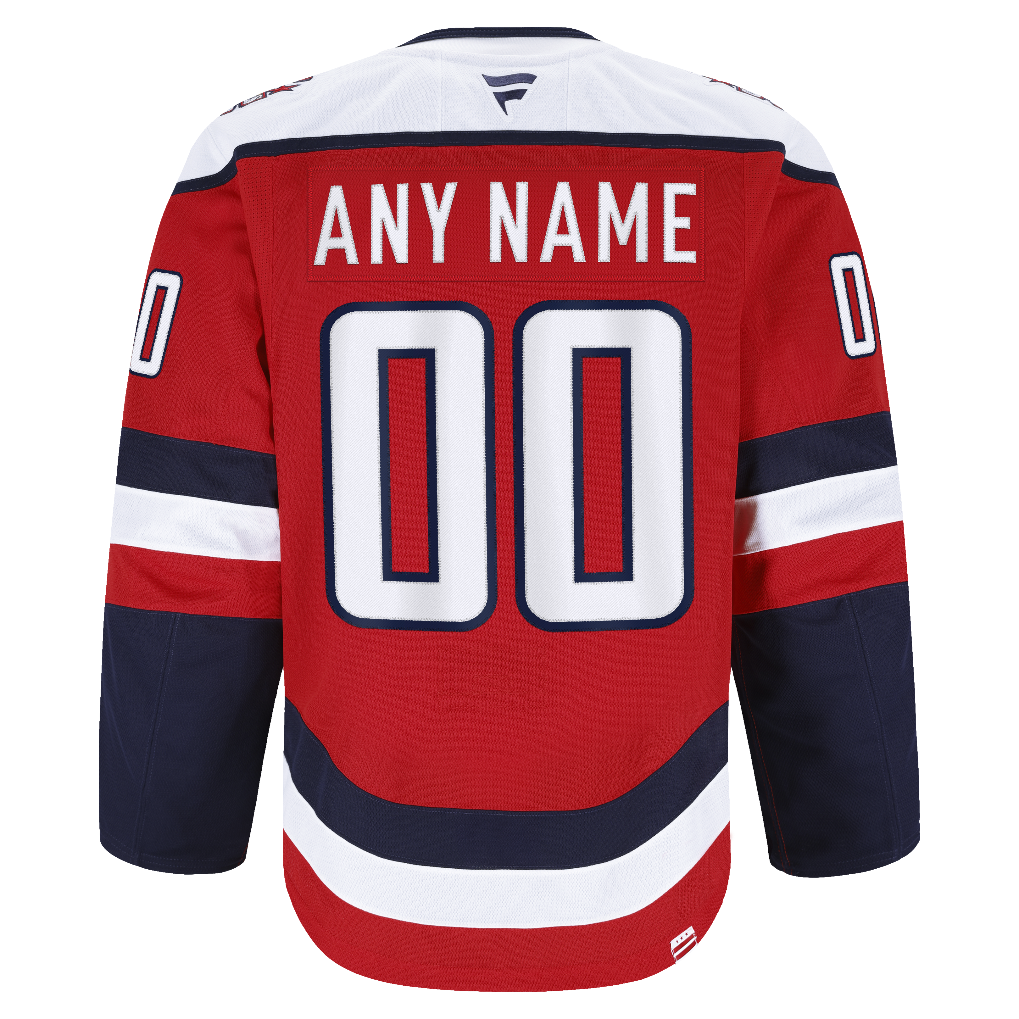 Men's Washington Capitals Fanatics Red Alternate Authentic Pro Custom Jersey