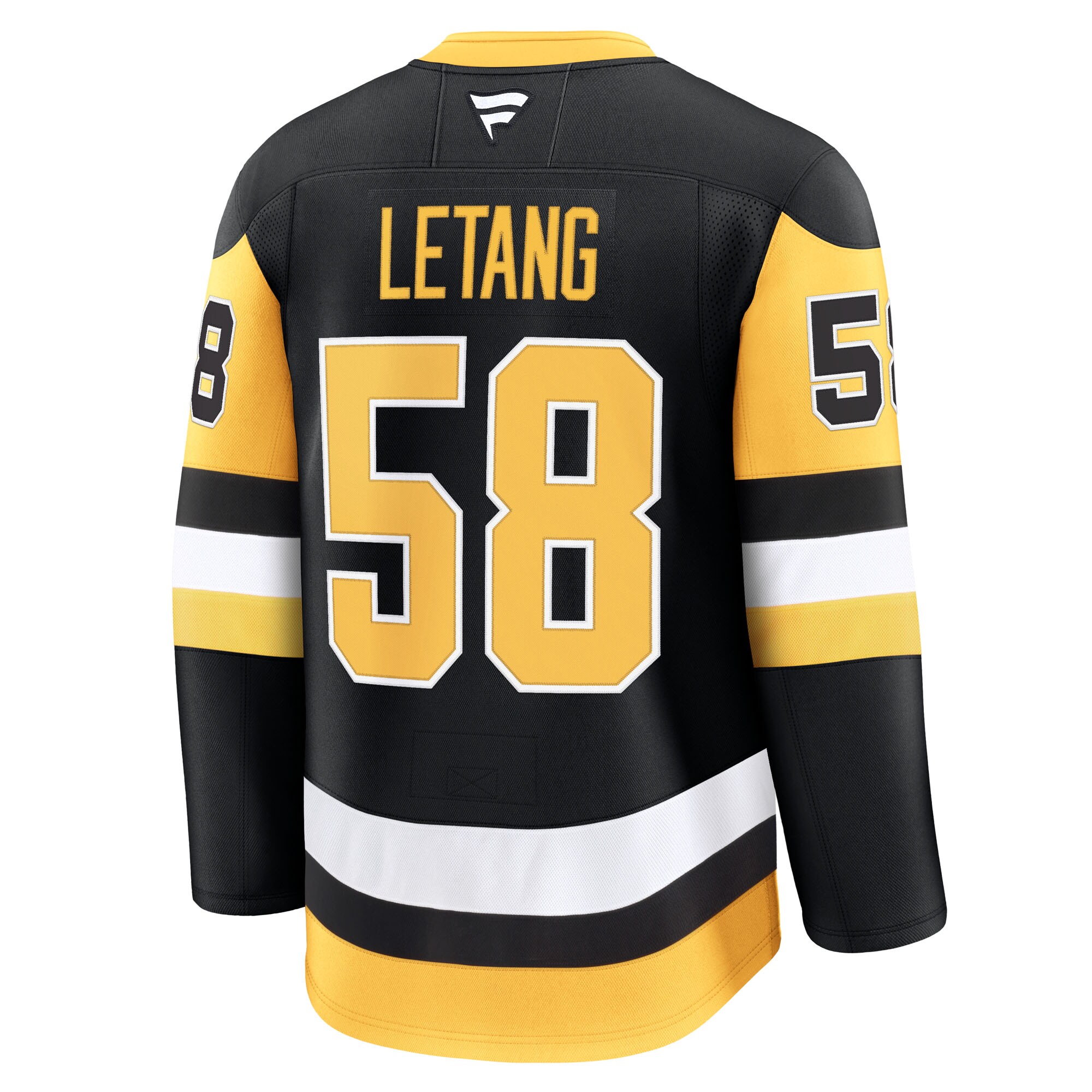 Men's Pittsburgh Penguins Kris Letang Fanatics Black Home Premium Jersey