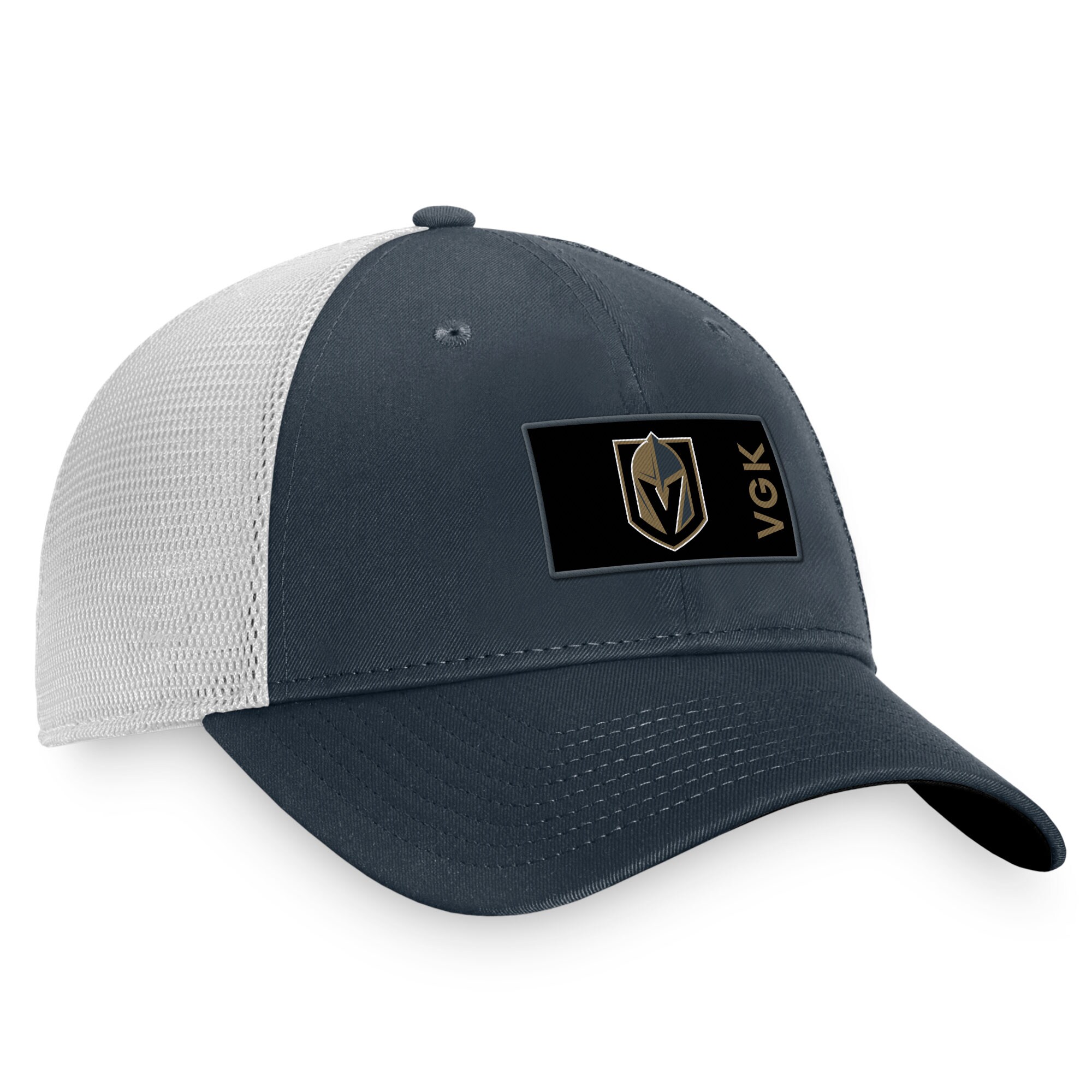 Men's Vegas Golden Knights Fanatics Charcoal/White Authentic Pro Rink Trucker Snapback Hat 3 Men's Vegas Golden Knights Fanatics Charcoal/White Authentic Pro Rink Trucker Snapback Hat