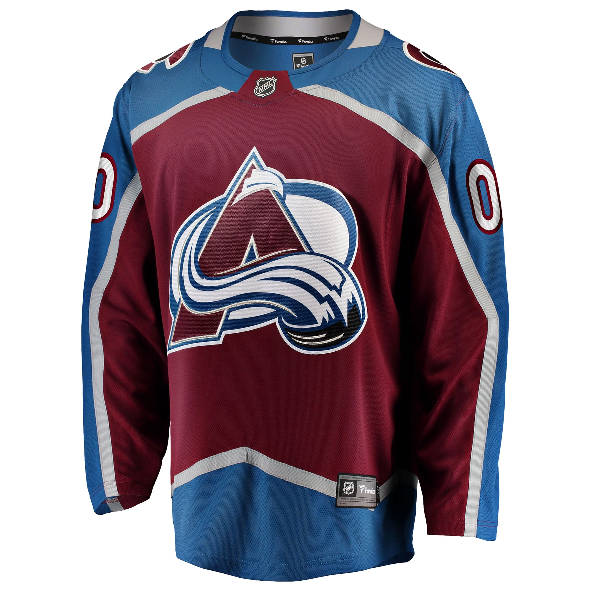 Men's Colorado Avalanche Fanatics Maroon Home Breakaway Custom Jersey