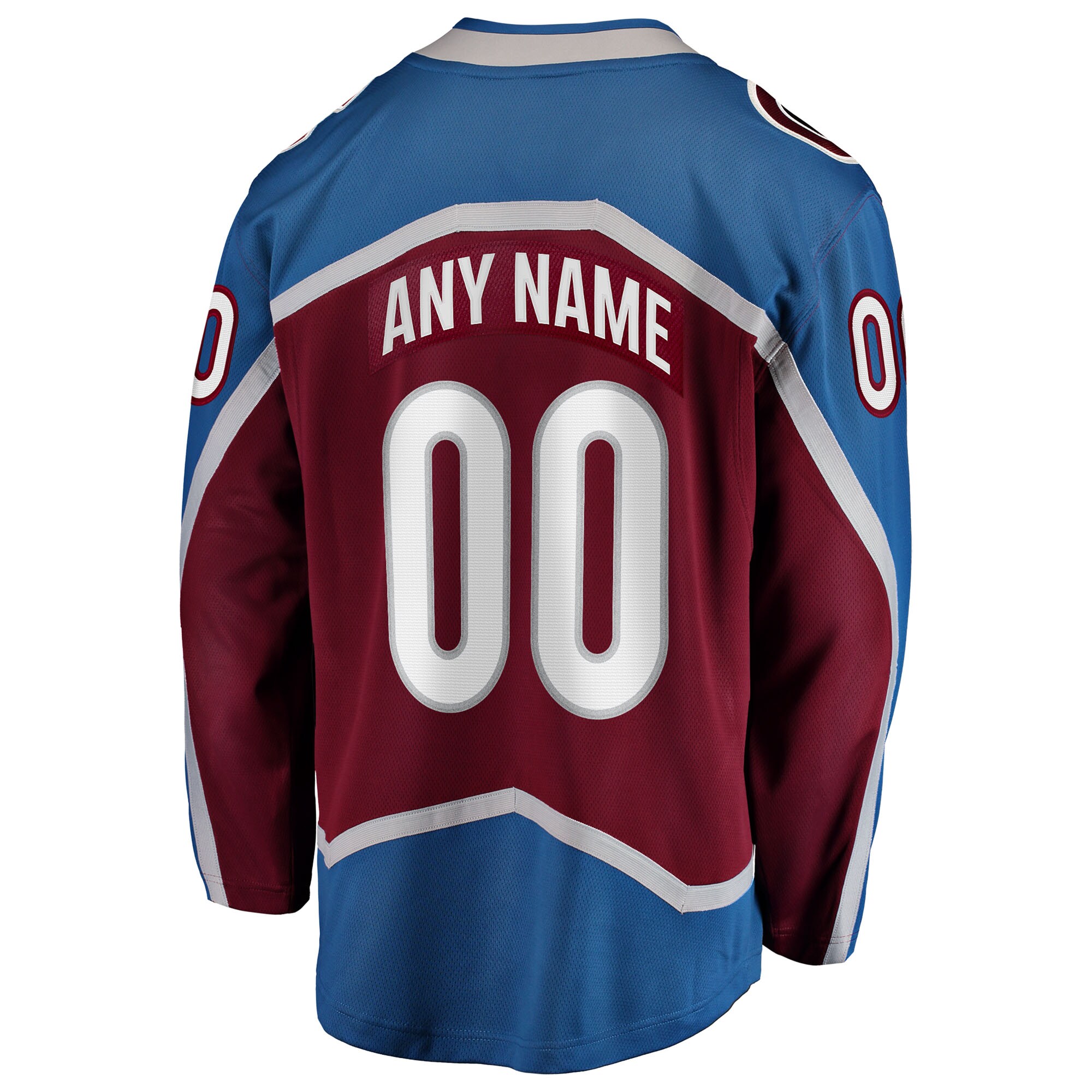 Men's Colorado Avalanche Fanatics Maroon Home Breakaway Custom Jersey