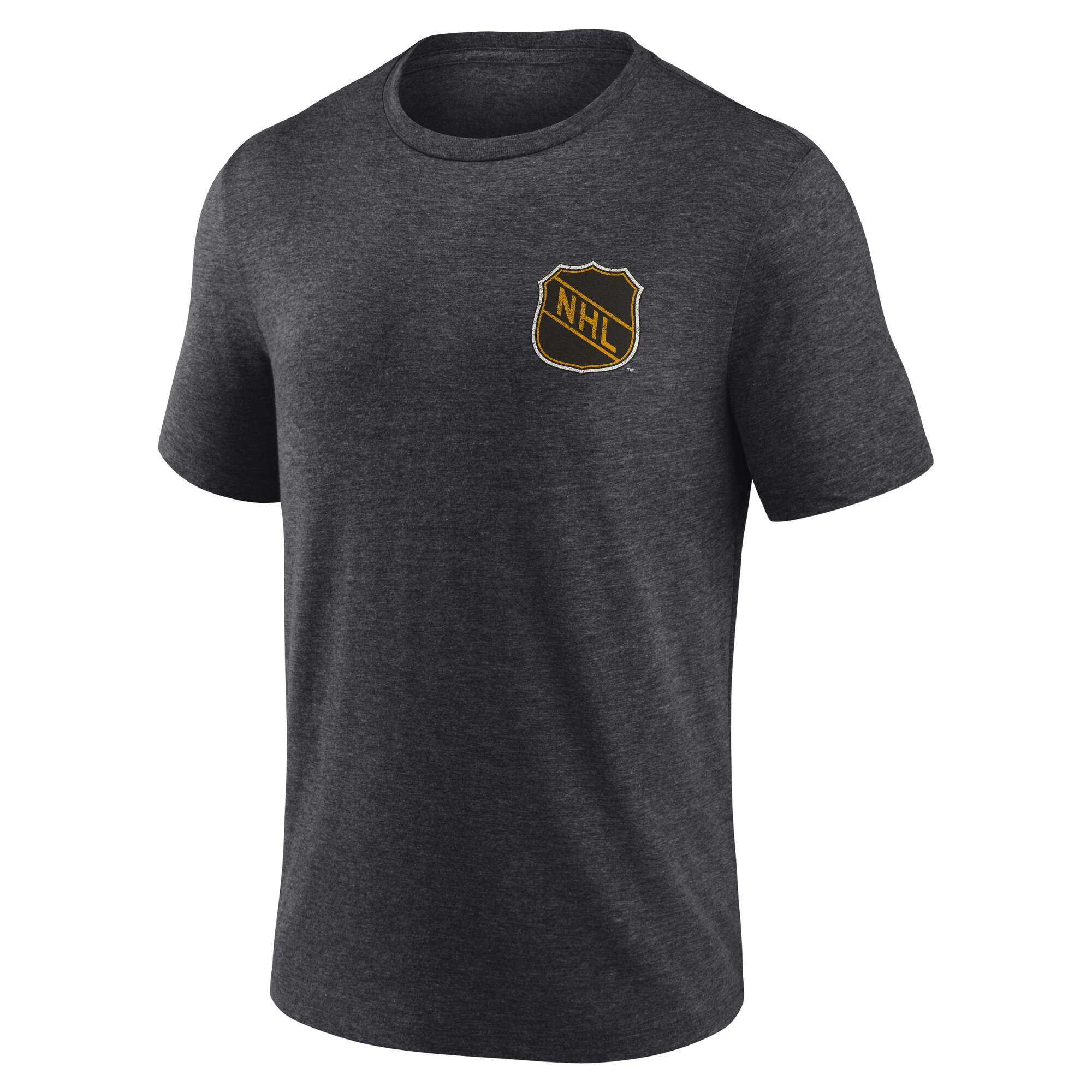 Men's NHL  Charcoal Earnest Will Tri-Blend T-Shirt