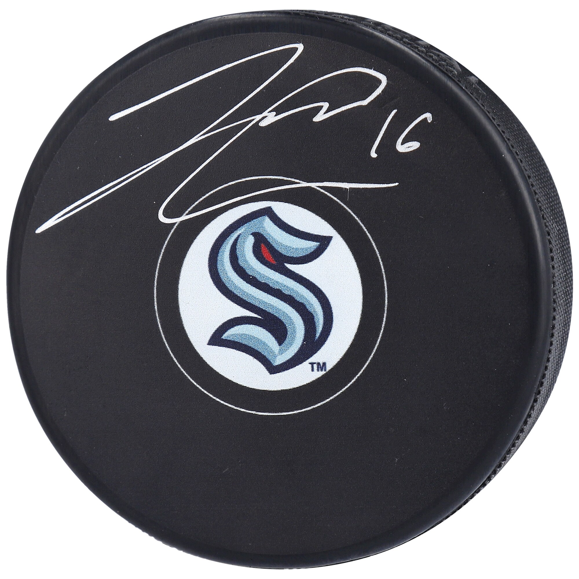 Autographed Seattle Kraken Jared McCann Fanatics Authentic Hockey Puck