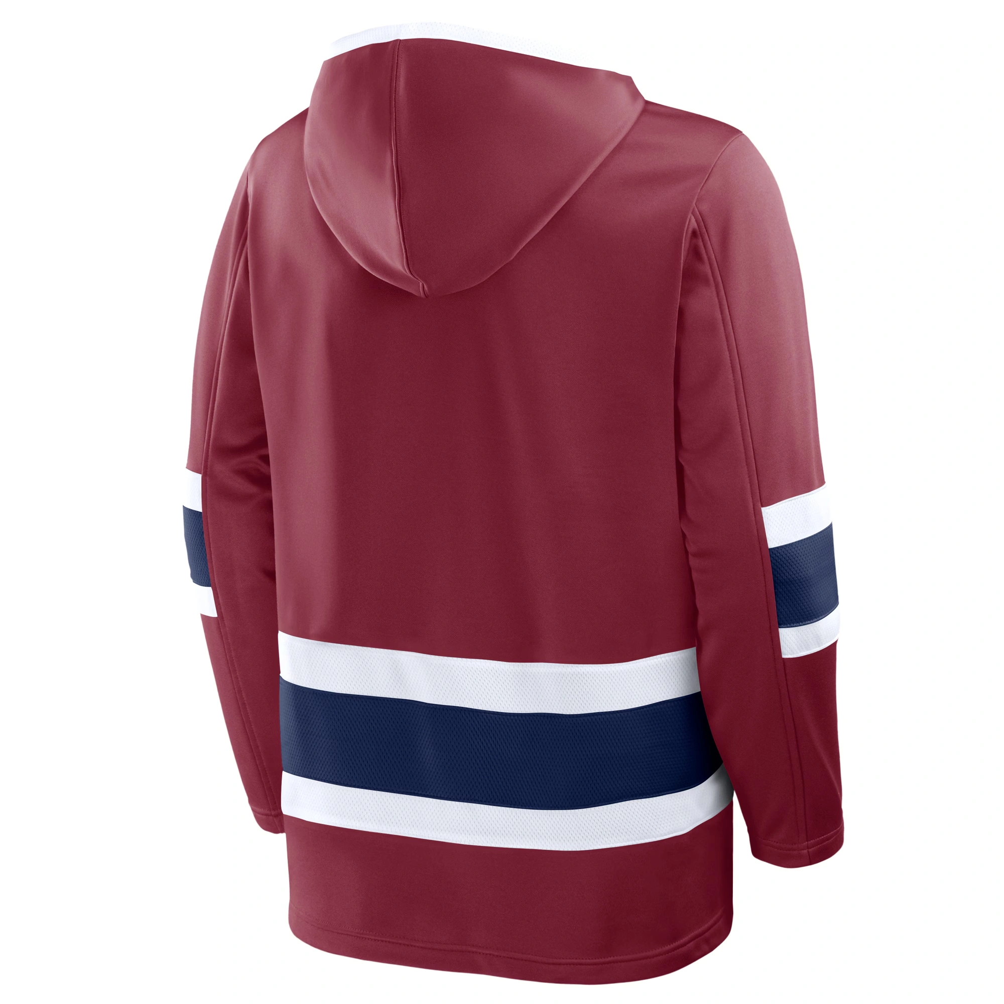 Men's Colorado Avalanche Fanatics Burgundy Prime Time Fleece Hoodie