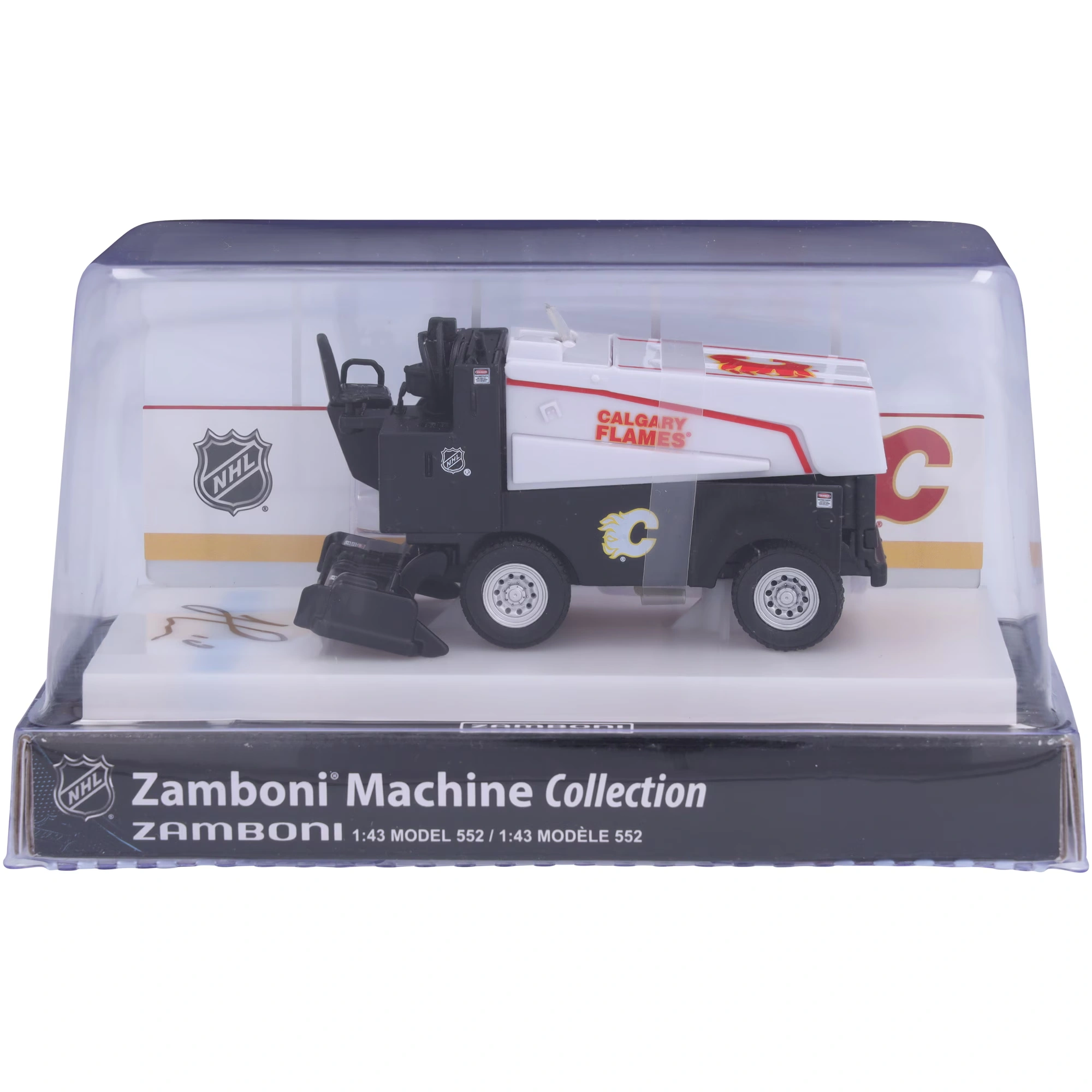 Jonathan Huberdeau Calgary Flames Autographed Fanatics Authentic 1:43 Scale Die-Cast Zamboni