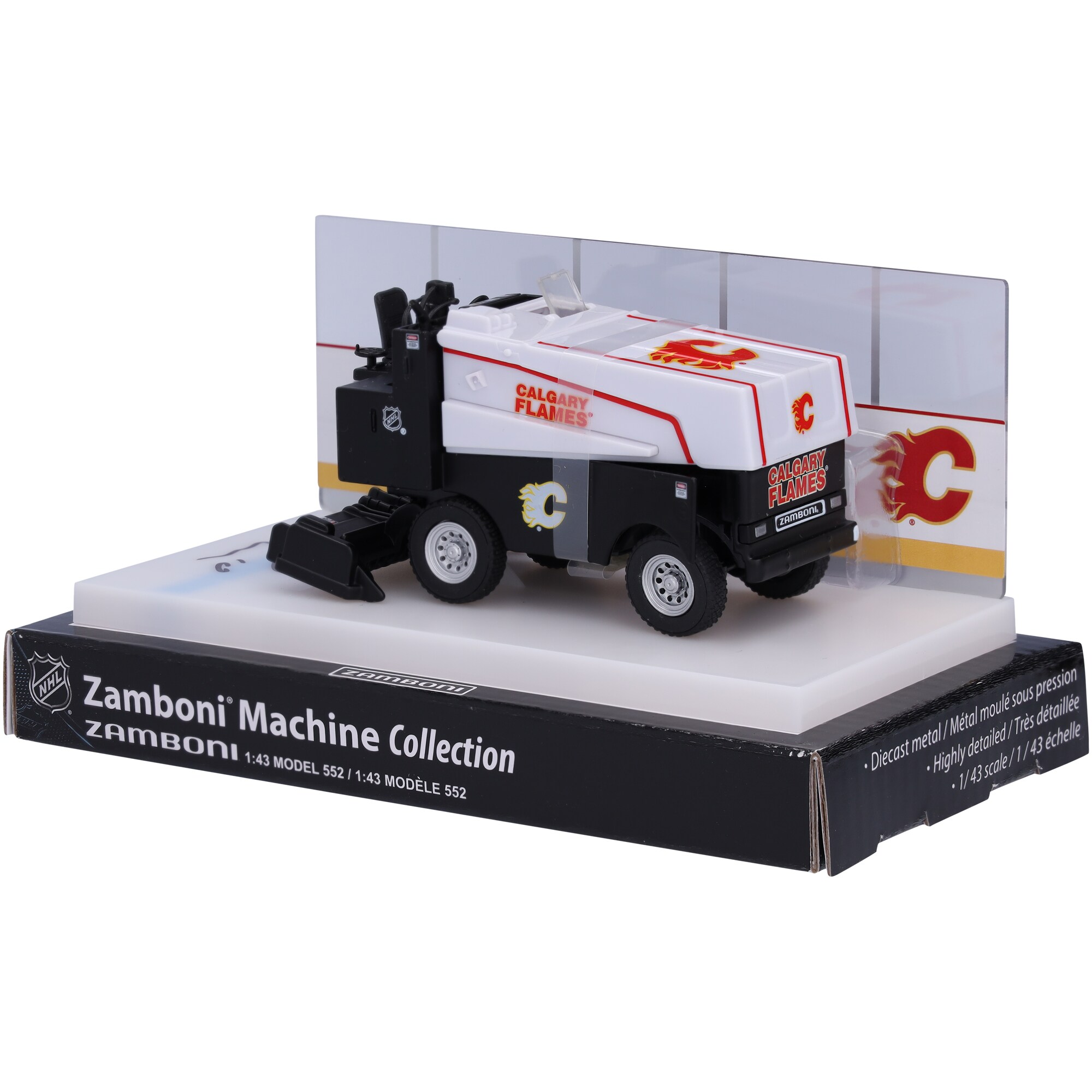 Jonathan Huberdeau Calgary Flames Autographed Fanatics Authentic 1:43 Scale Die-Cast Zamboni