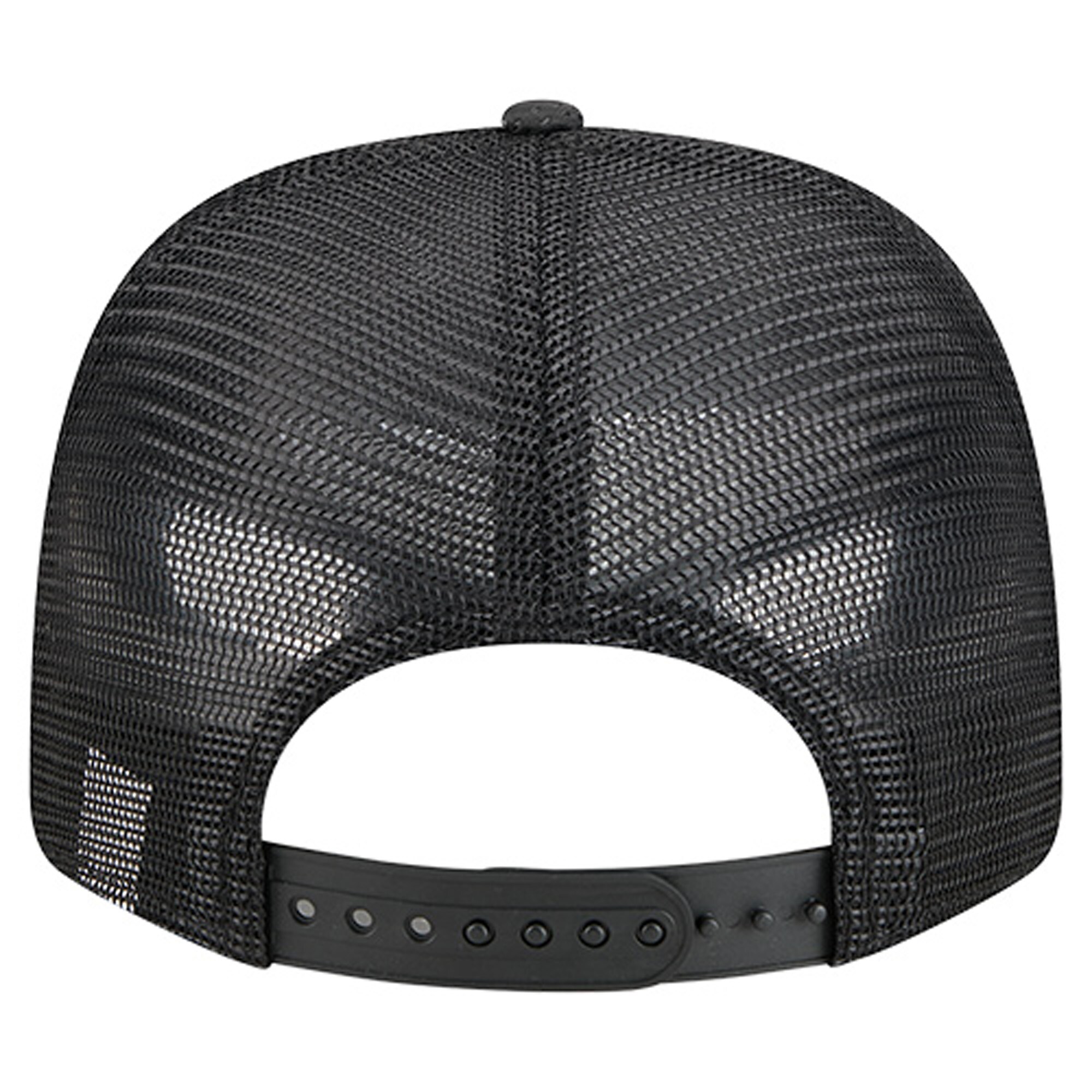 Men's Seattle Kraken New Era Black Quilted Nylon 9SEVENTY Adjustable Trucker Hat 4 Men's Seattle Kraken New Era Black Quilted Nylon 9SEVENTY Adjustable Trucker Hat