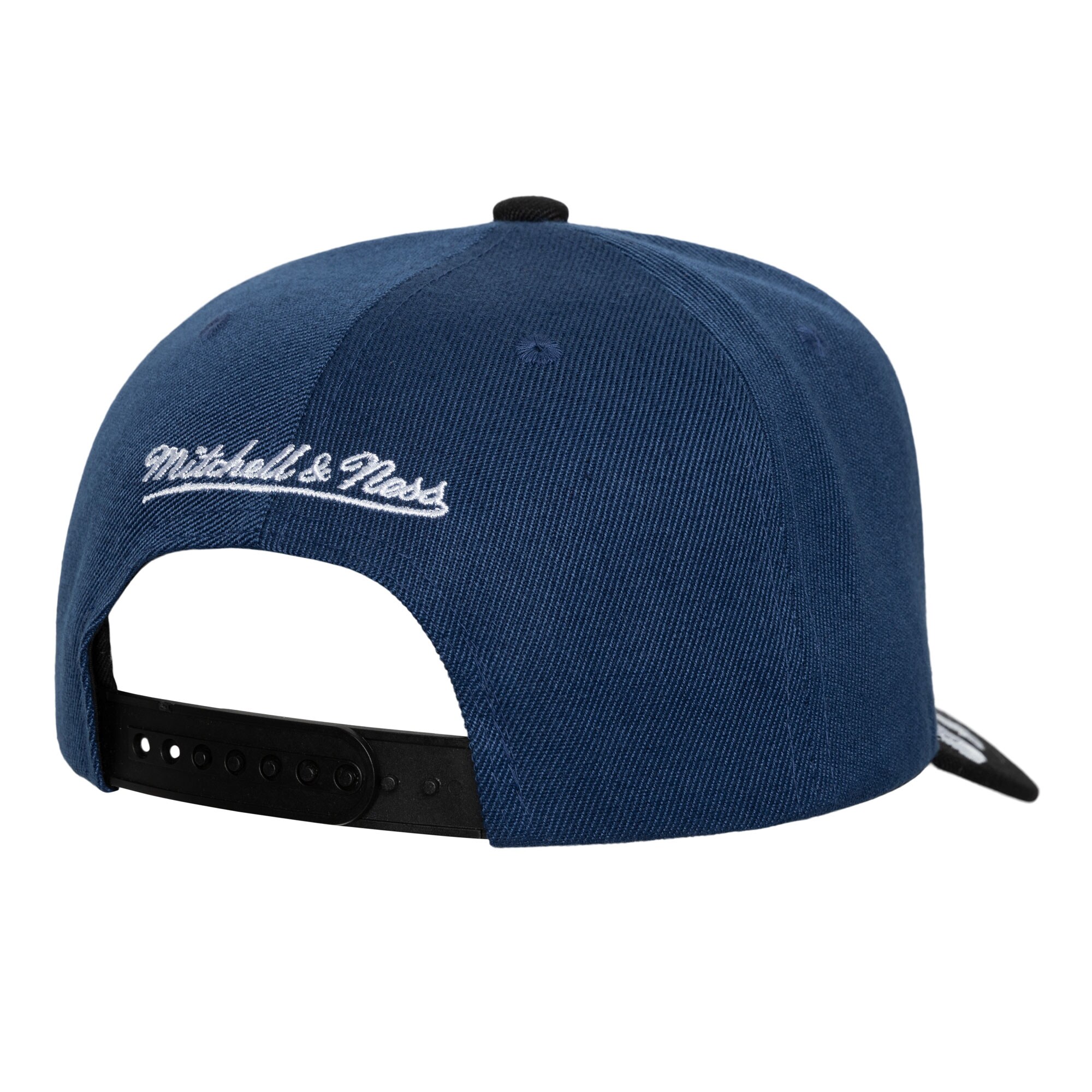 Men's Tampa Bay Lightning Mitchell & Ness Blue/Black Underarch Two-Tone Pro Crown Snapback Hat