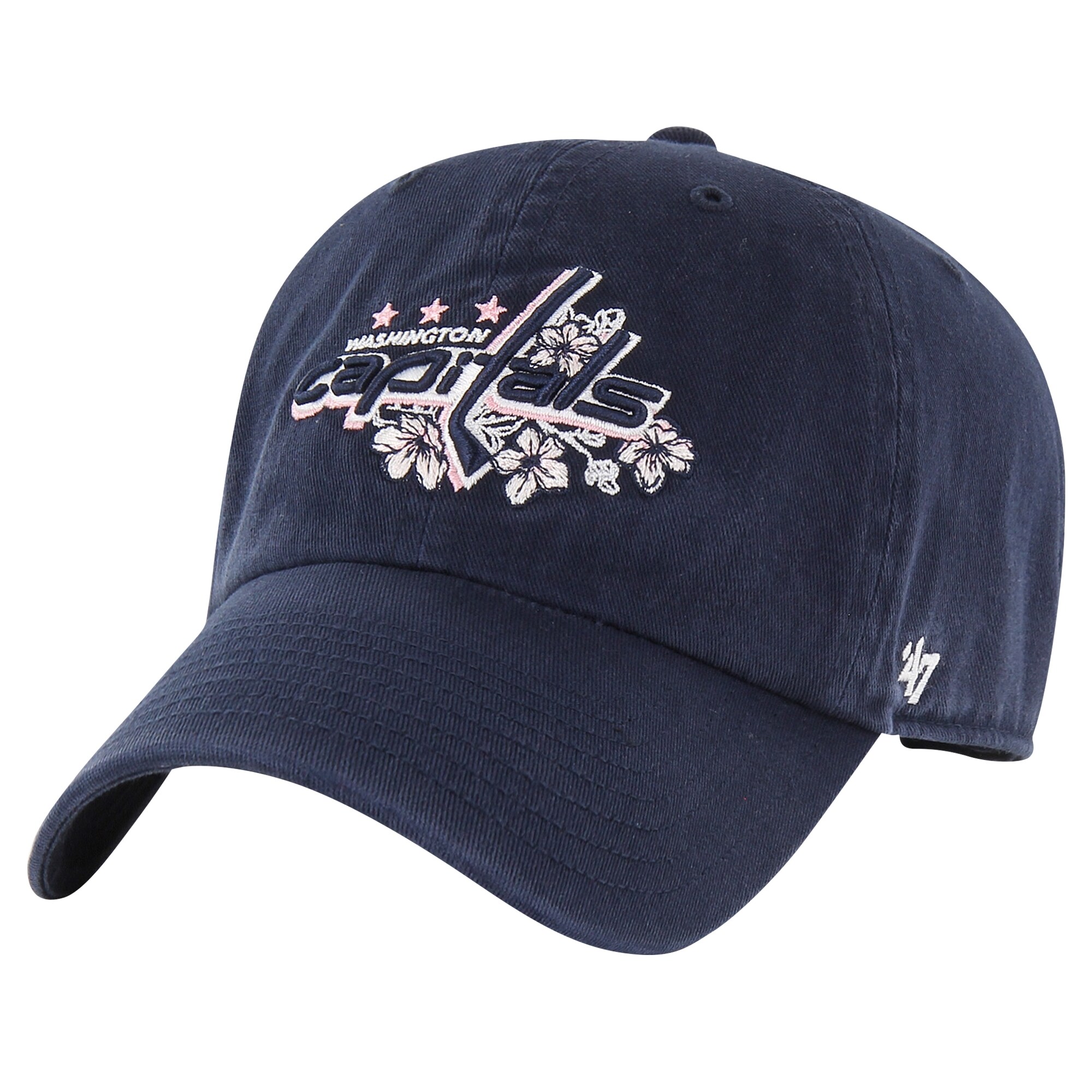 Men's Washington Capitals  '47 Navy Core Logo Clean Up Adjustable Hat