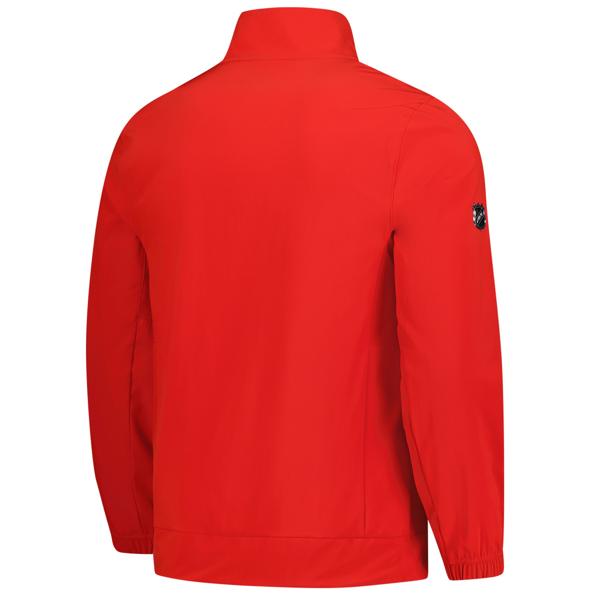 Men's Calgary Flames  Fanatics Red Authentic Pro Rink Coaches Full-Zip Jacket