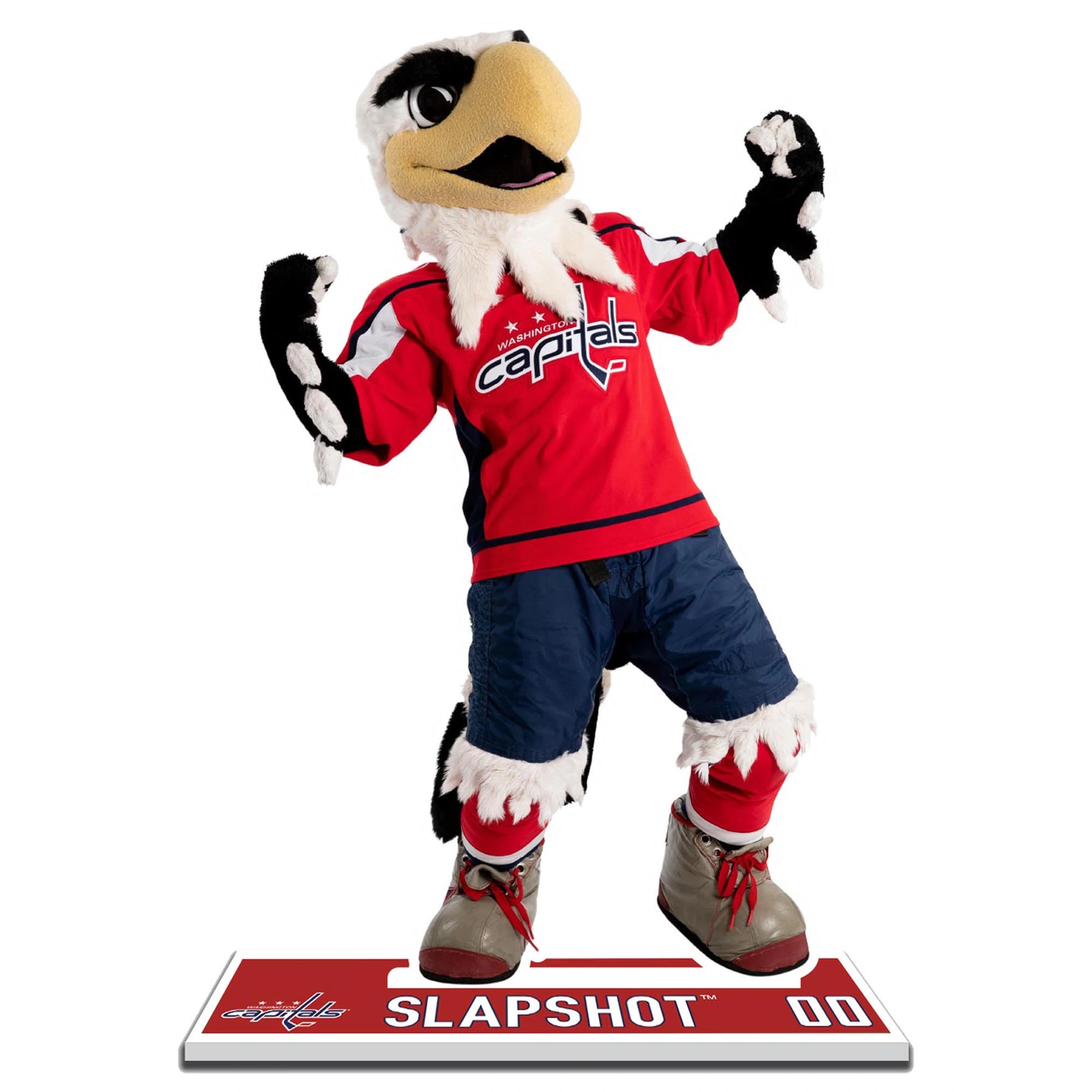 Washington Capitals Slapshot Mascot Standee