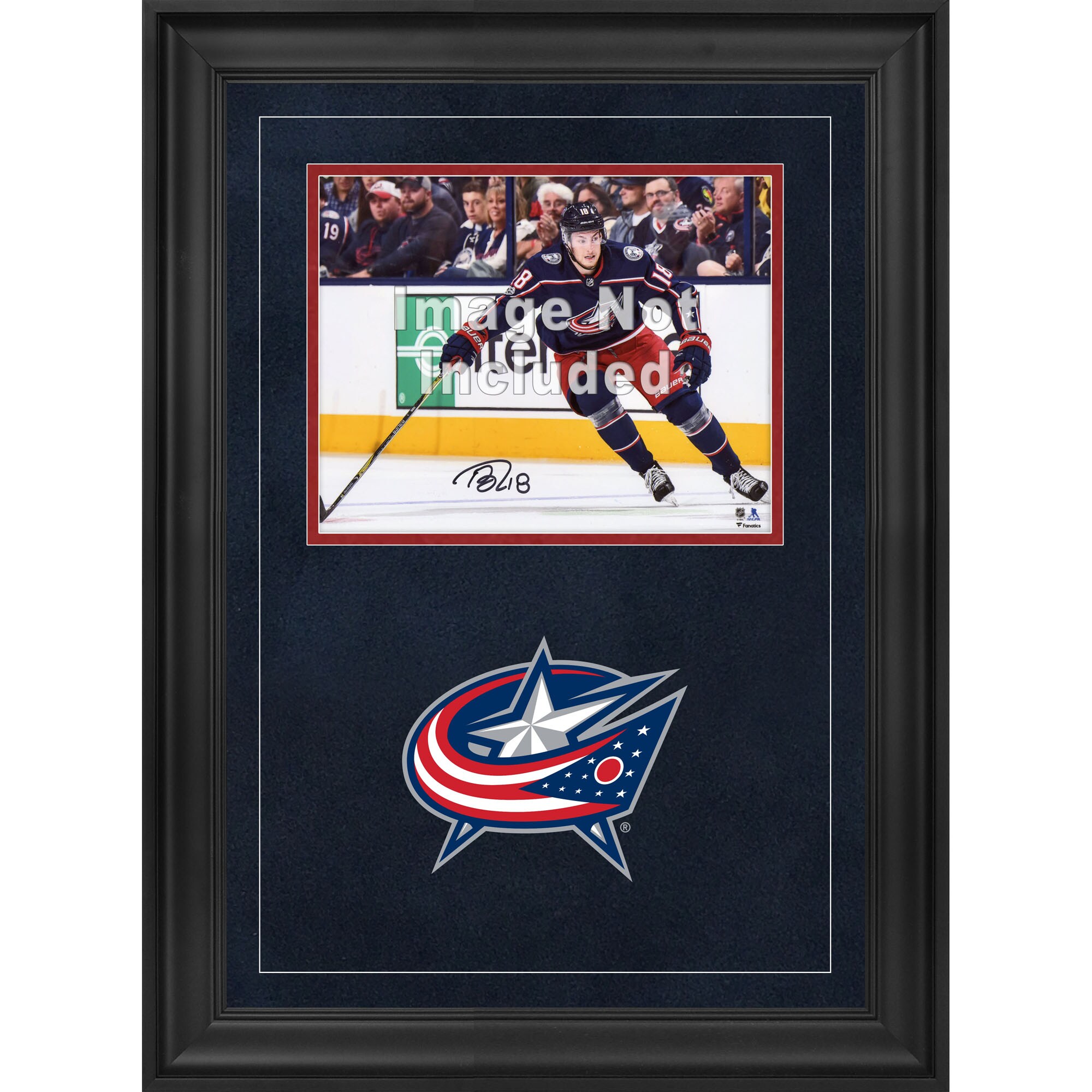 Columbus Blue Jackets Fanatics Authentic 8'' x 10'' Deluxe Horizontal Photograph Frame with Team Logo