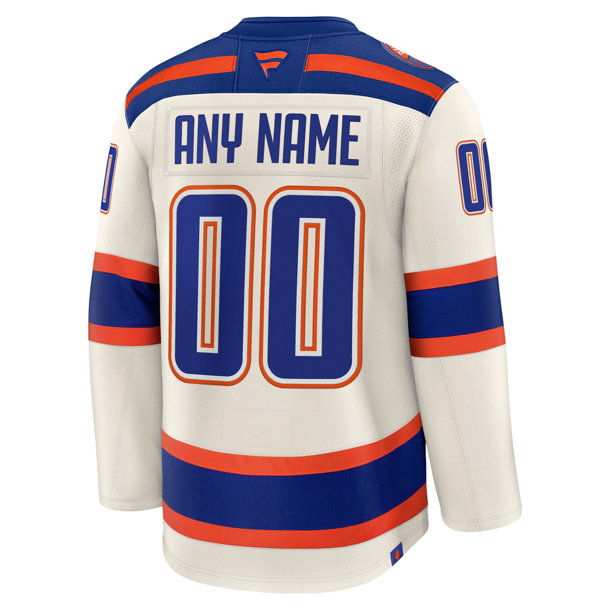 Men's Edmonton Oilers Fanatics Light Beige Alternate Premium Custom Jersey 3 Men's Edmonton Oilers Fanatics Light Beige Alternate Premium Custom Jersey