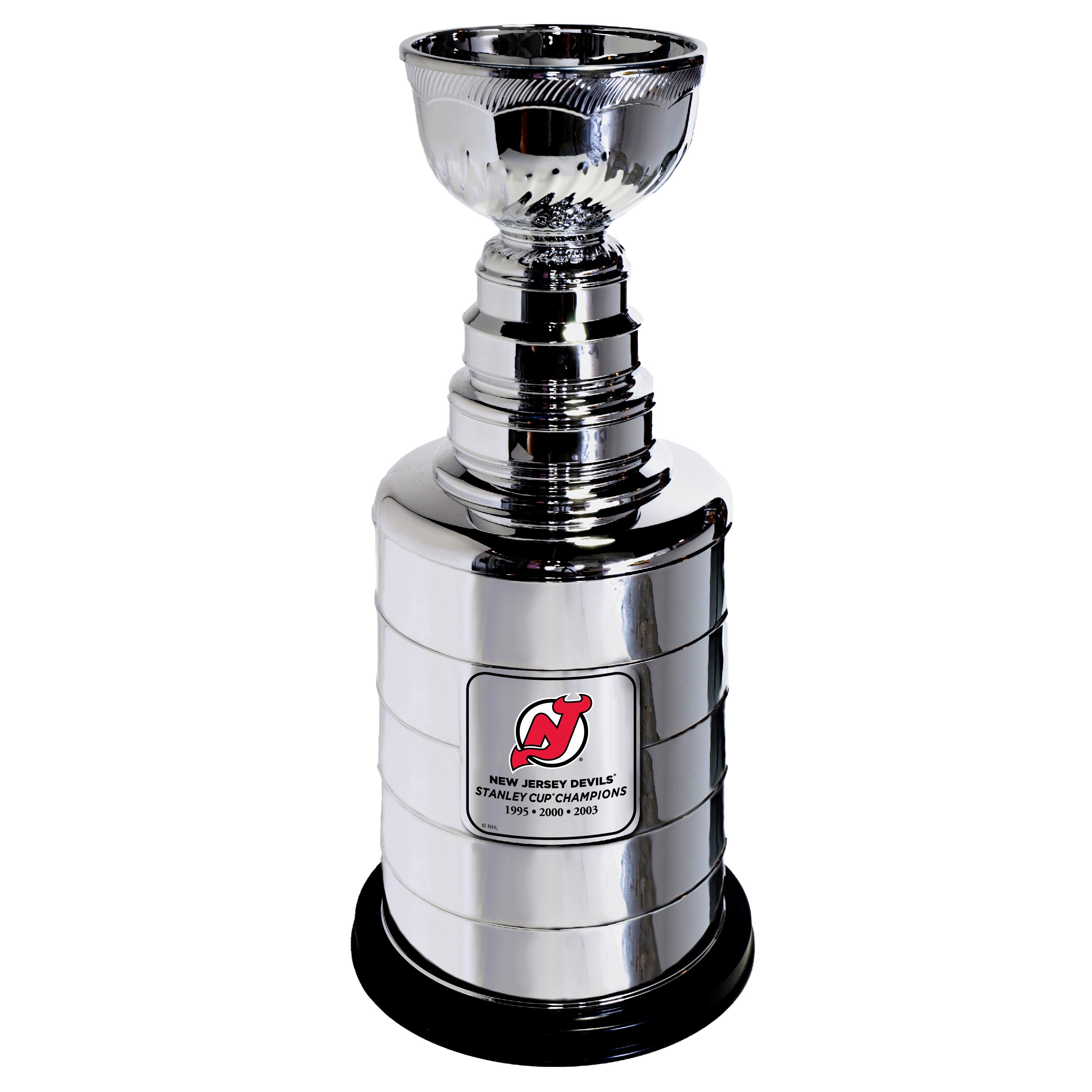 New Jersey Devils 3-Time Stanley Cup Champions 25'' Replica Team Trophy