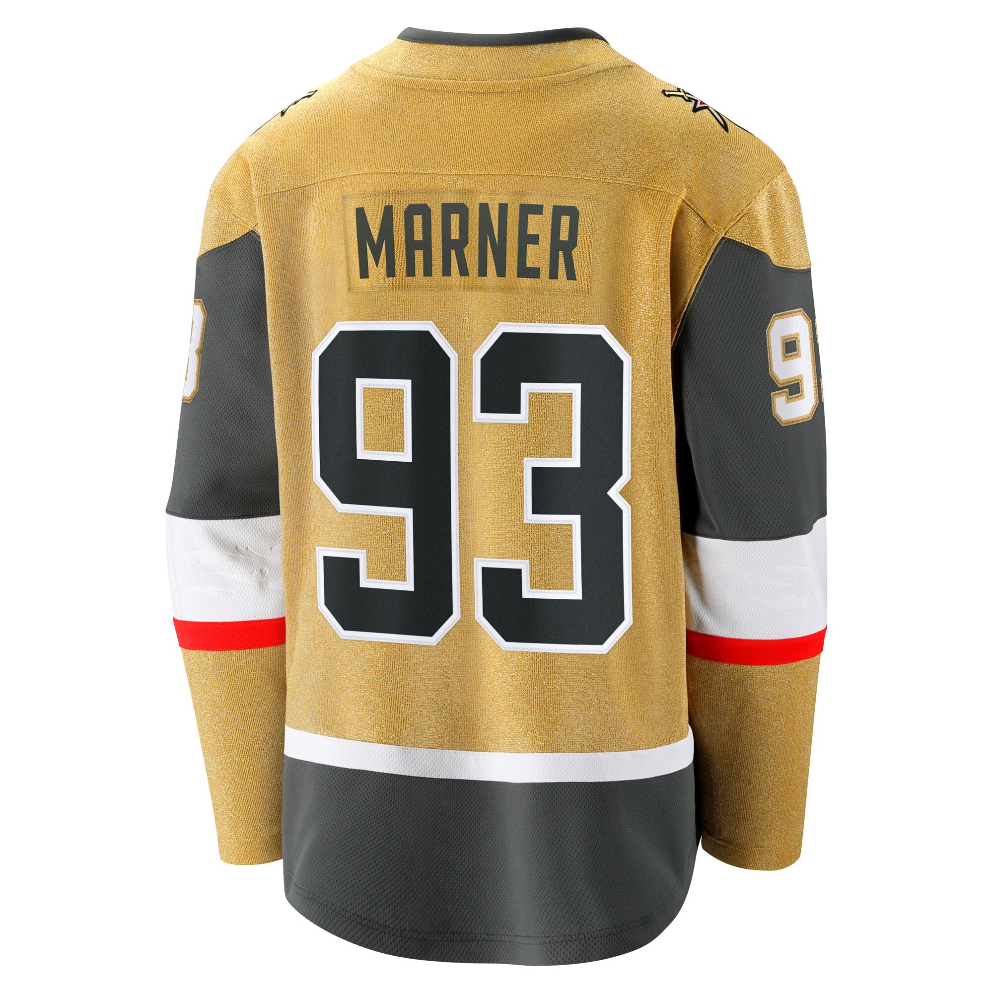 Men's Vegas Golden Knights Mitch Marner Fanatics Gold Home Breakaway Jersey