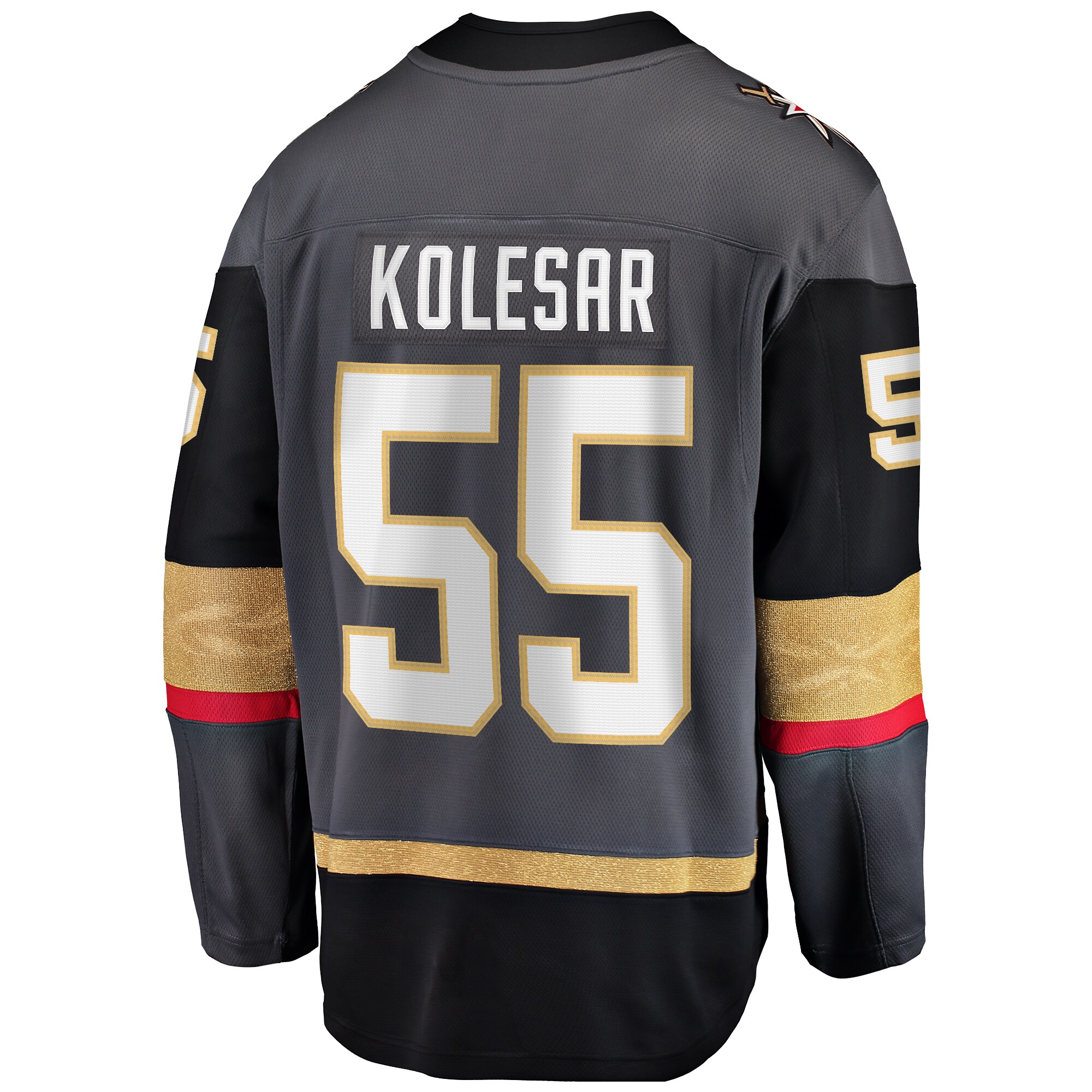 Men's Vegas Golden Knights Keegan Kolesar Fanatics Gray Alternate Breakaway Player Jersey 3 Men's Vegas Golden Knights Keegan Kolesar Fanatics Gray Alternate Breakaway Player Jersey