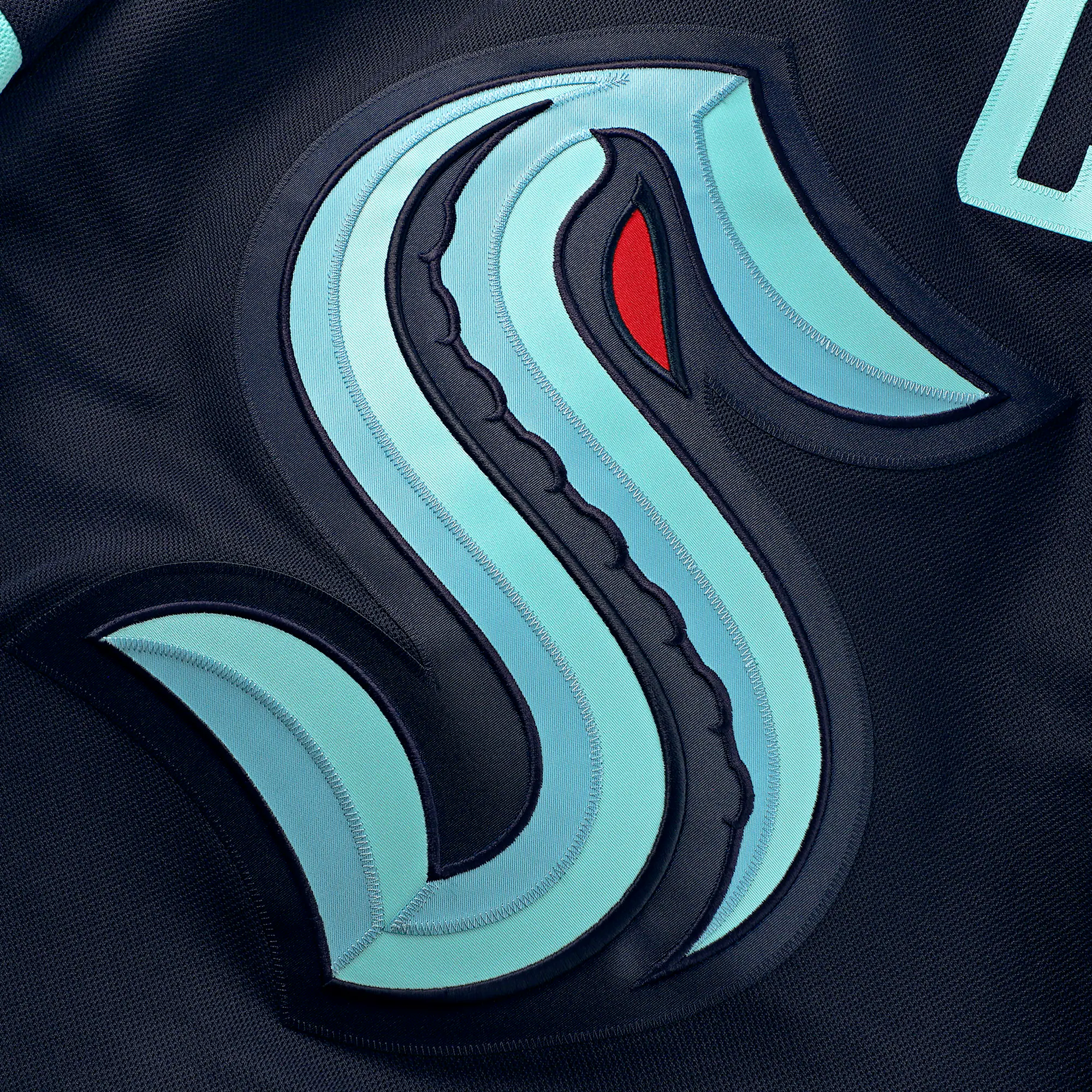 Men's Seattle Kraken Fanatics Deep Sea Blue Home Premium Custom Jersey