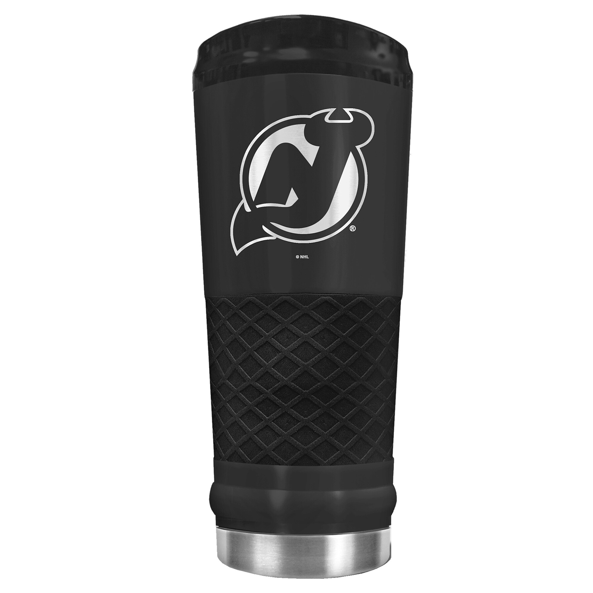 New Jersey Devils Black Stealth Matte 24oz Tumbler