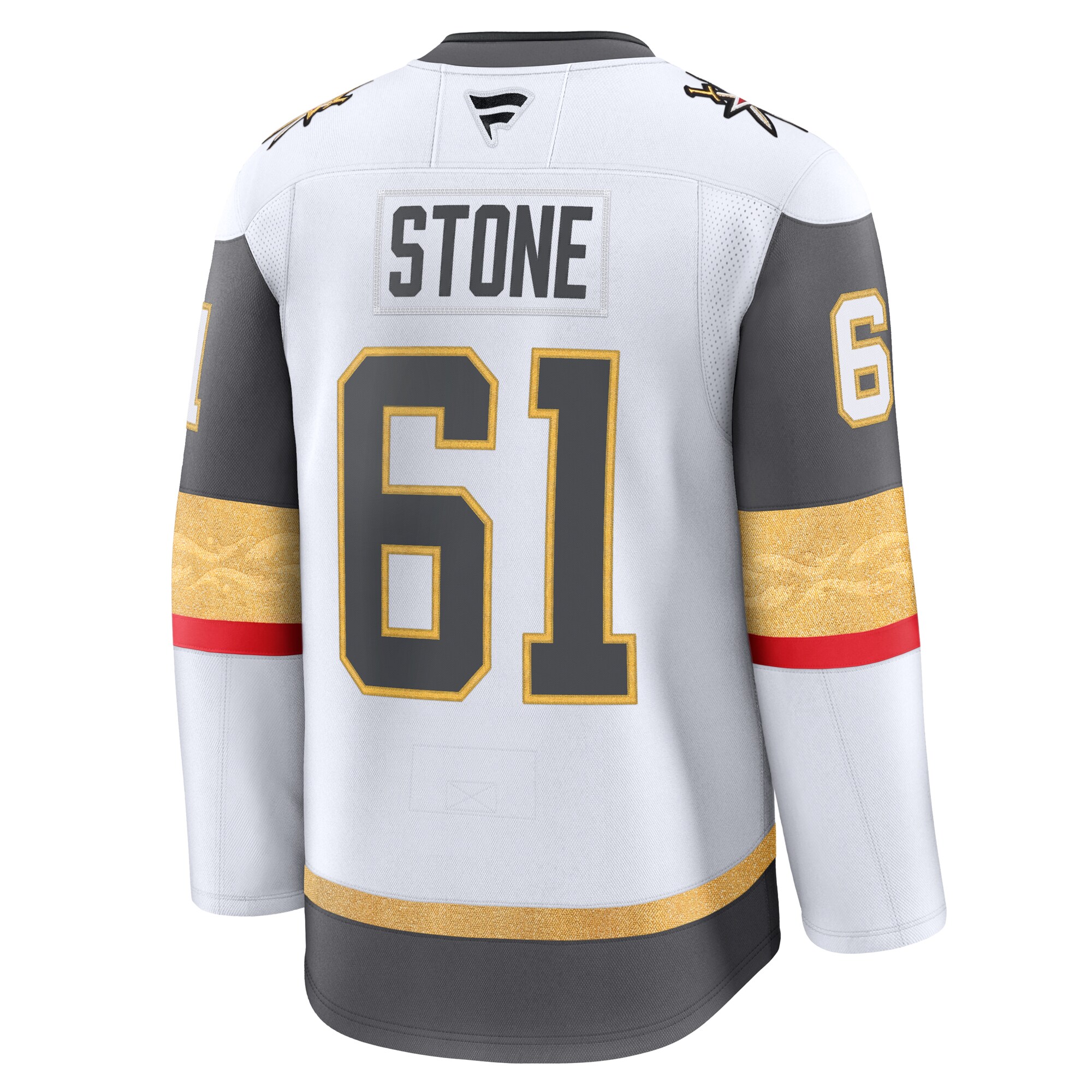 Men's Vegas Golden Knights Mark Stone Fanatics White Away Premium Jersey 3 Men's Vegas Golden Knights Mark Stone Fanatics White Away Premium Jersey