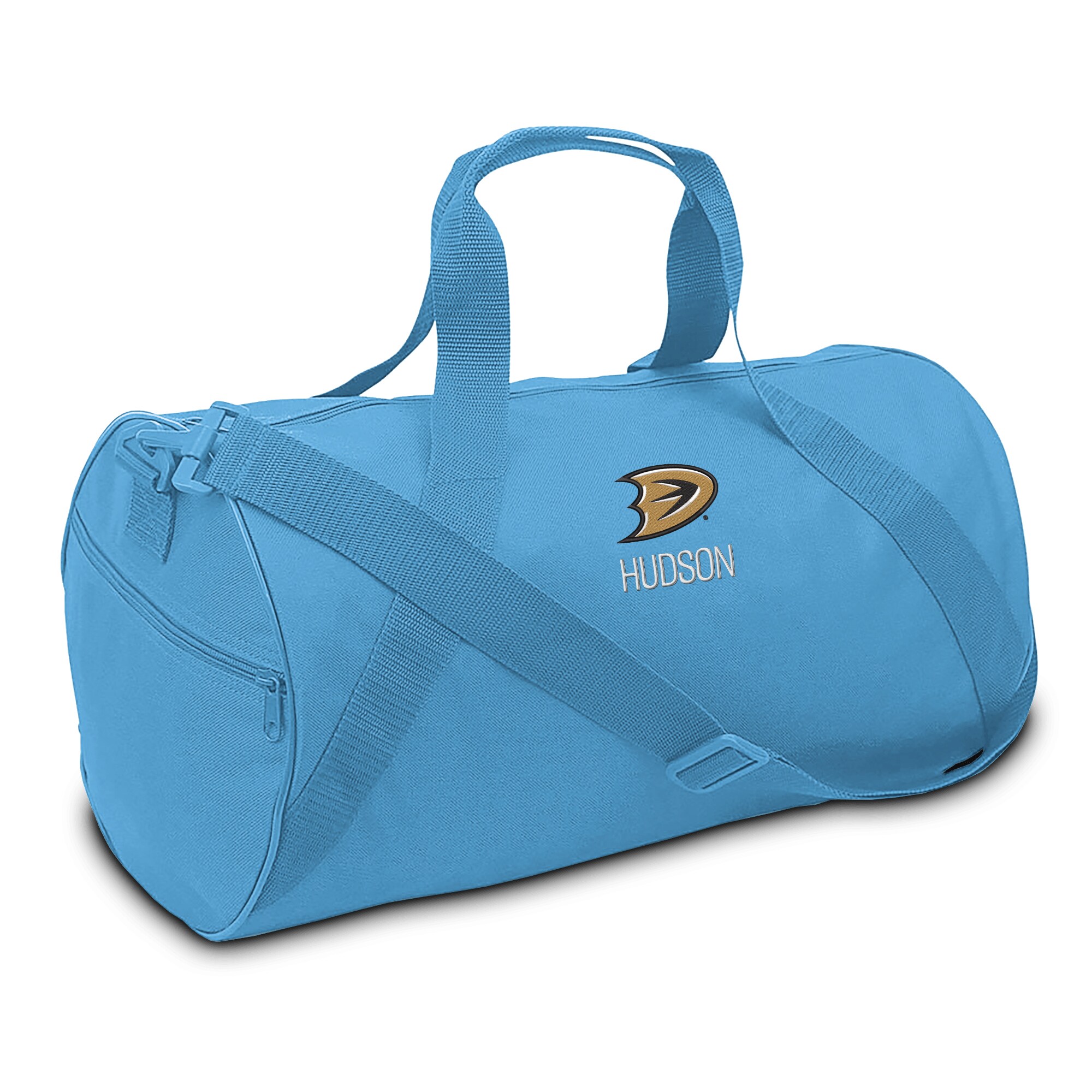 Infant Anaheim Ducks Chad & Jake Blue Personalized Duffel Bag