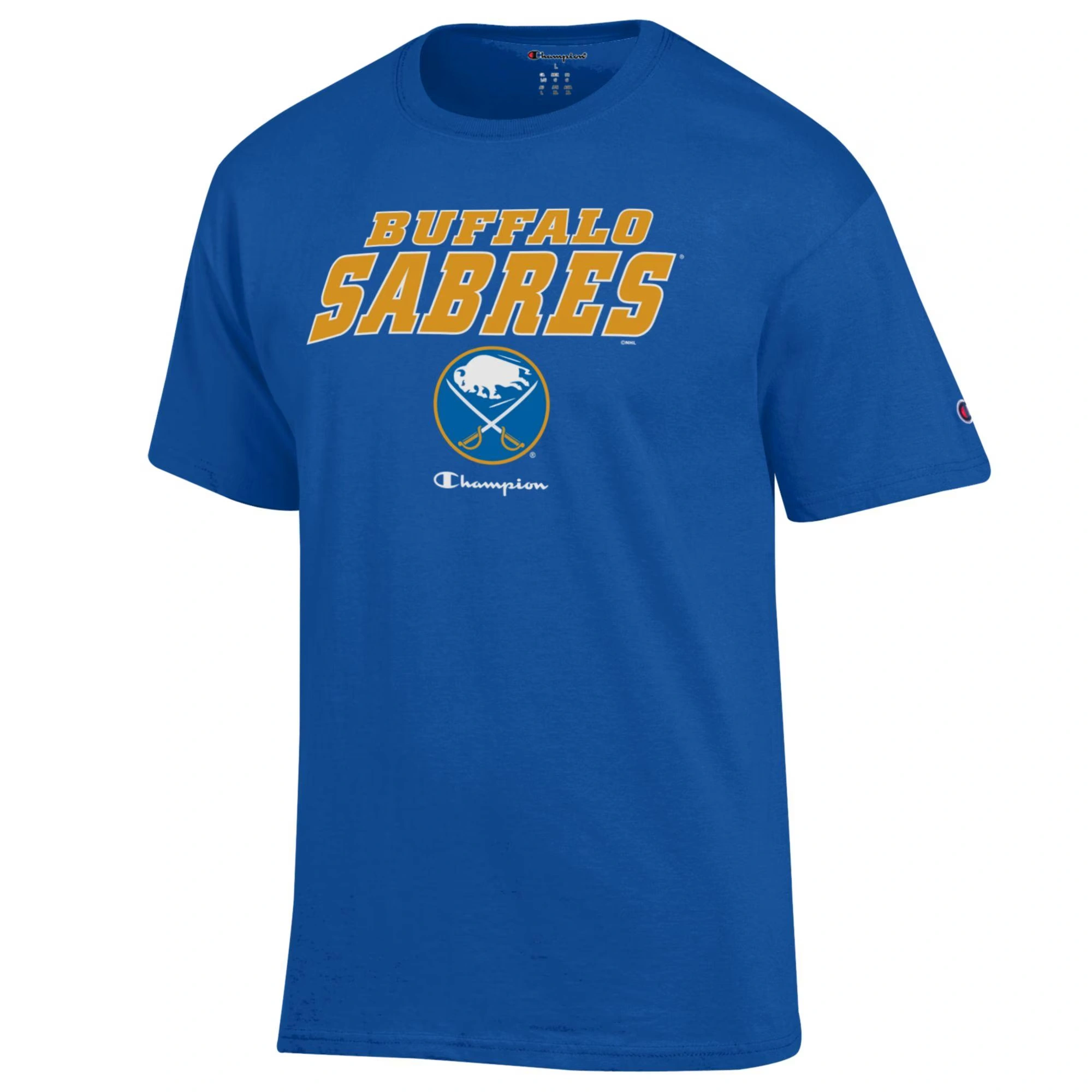 Men's Buffalo Sabres Champion Royal Jersey T-Shirt